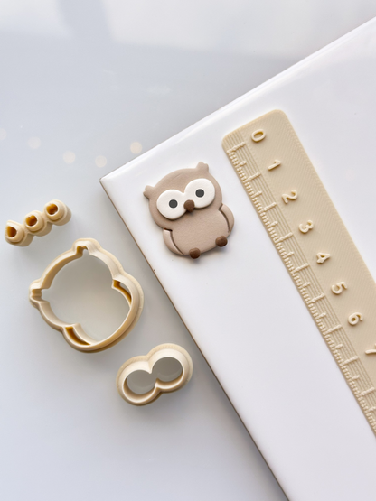 Owl Builder Clay Cutter Set