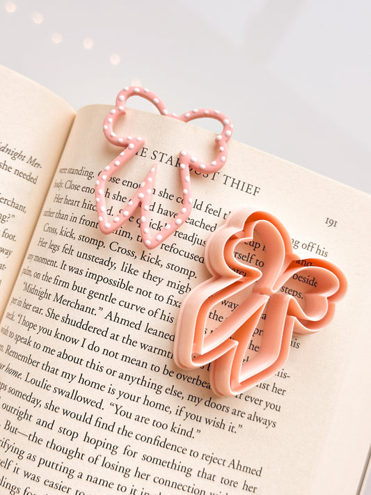 Bow Paperclip Bookmark Clay Cutter