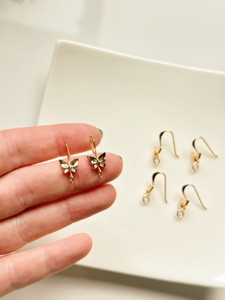 Butterfly Hooks - Gold (6 PCS)