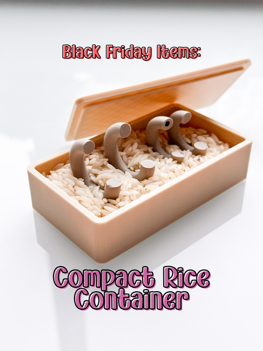 Compact Rice Container - Black Friday Items