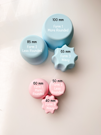 Trinket Dish Form Shapers Polymer Clay Air Dry Clay Ceramic Pottery Cold Porcelain (Copy)