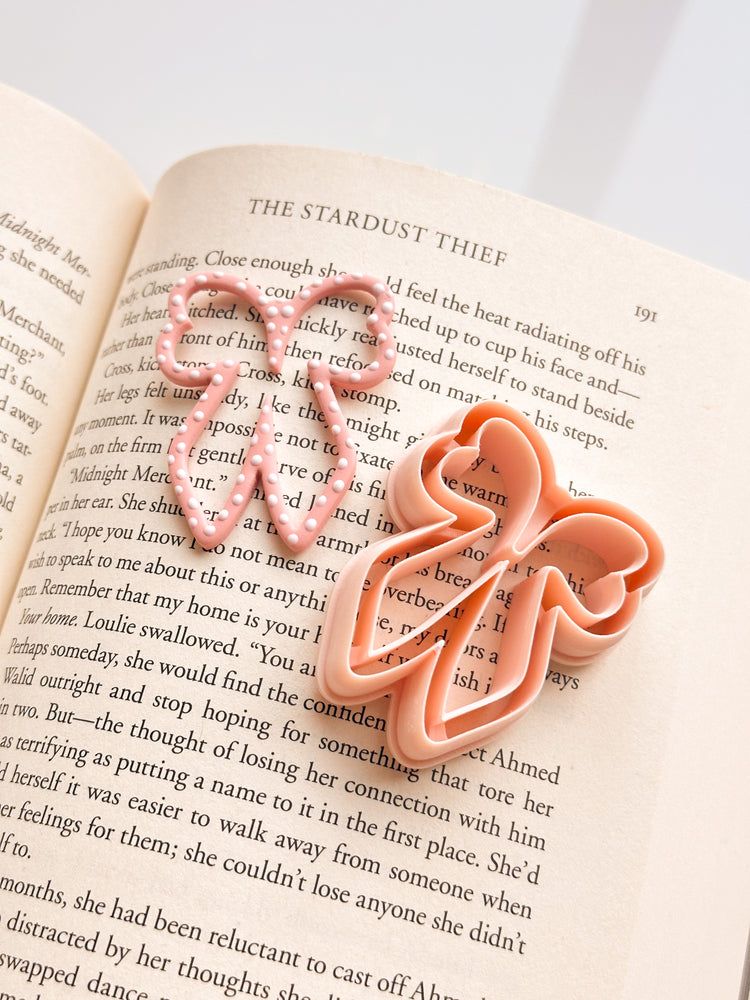 Bow Paperclip Bookmark Clay Cutter