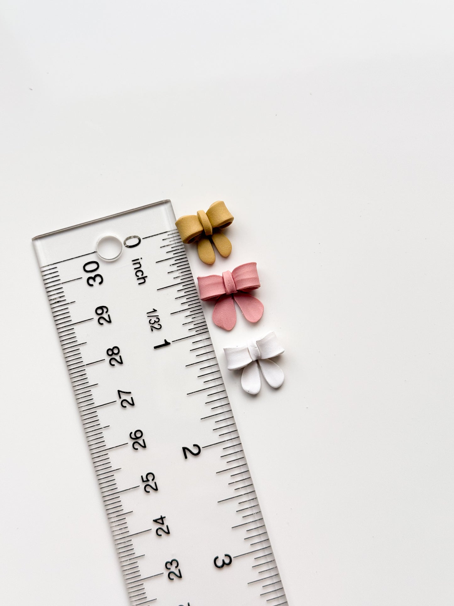 $3 Mini Bow Builder Clay Cutter - December Items