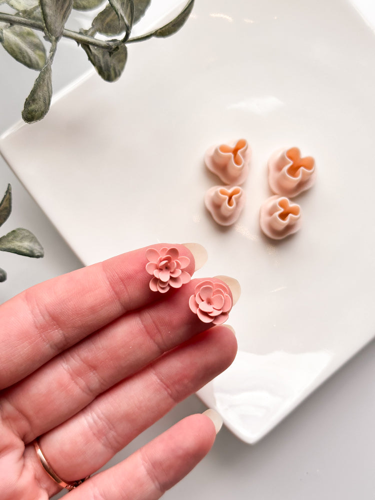 Flower Micro Duos Clay Cutter Set