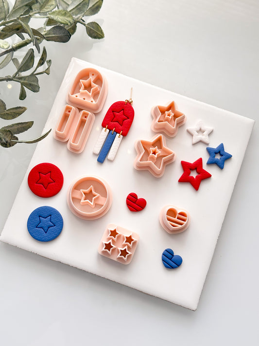 Patriotic Clay Cutters Bundle