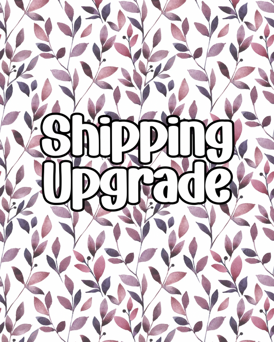 Shipping Upgrade