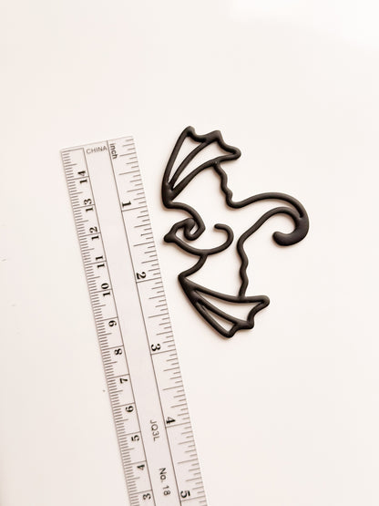 Dragon Paperclip Style Bookmark Clay Cutter