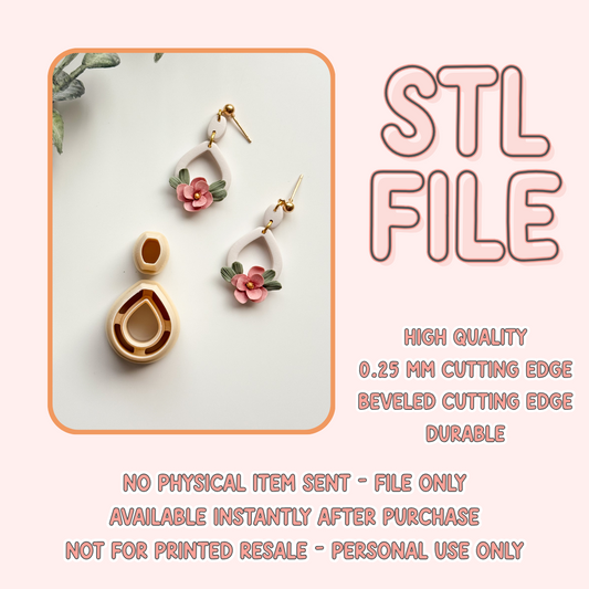Petite Drop STL FILE