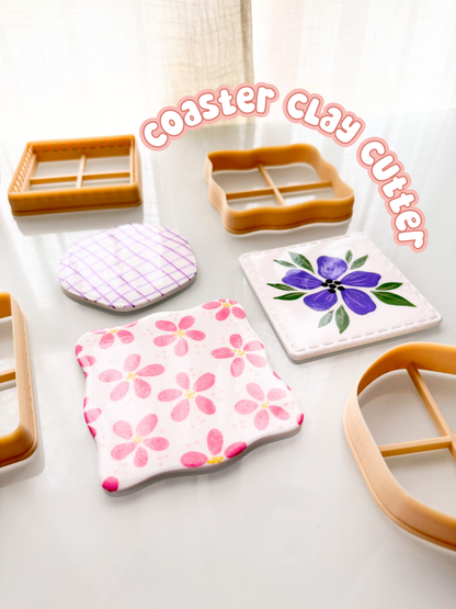 Drink Coaster Clay Cutters
