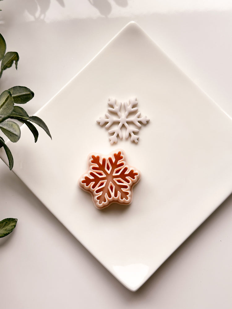 Detailed Snowflake Clay Cutter