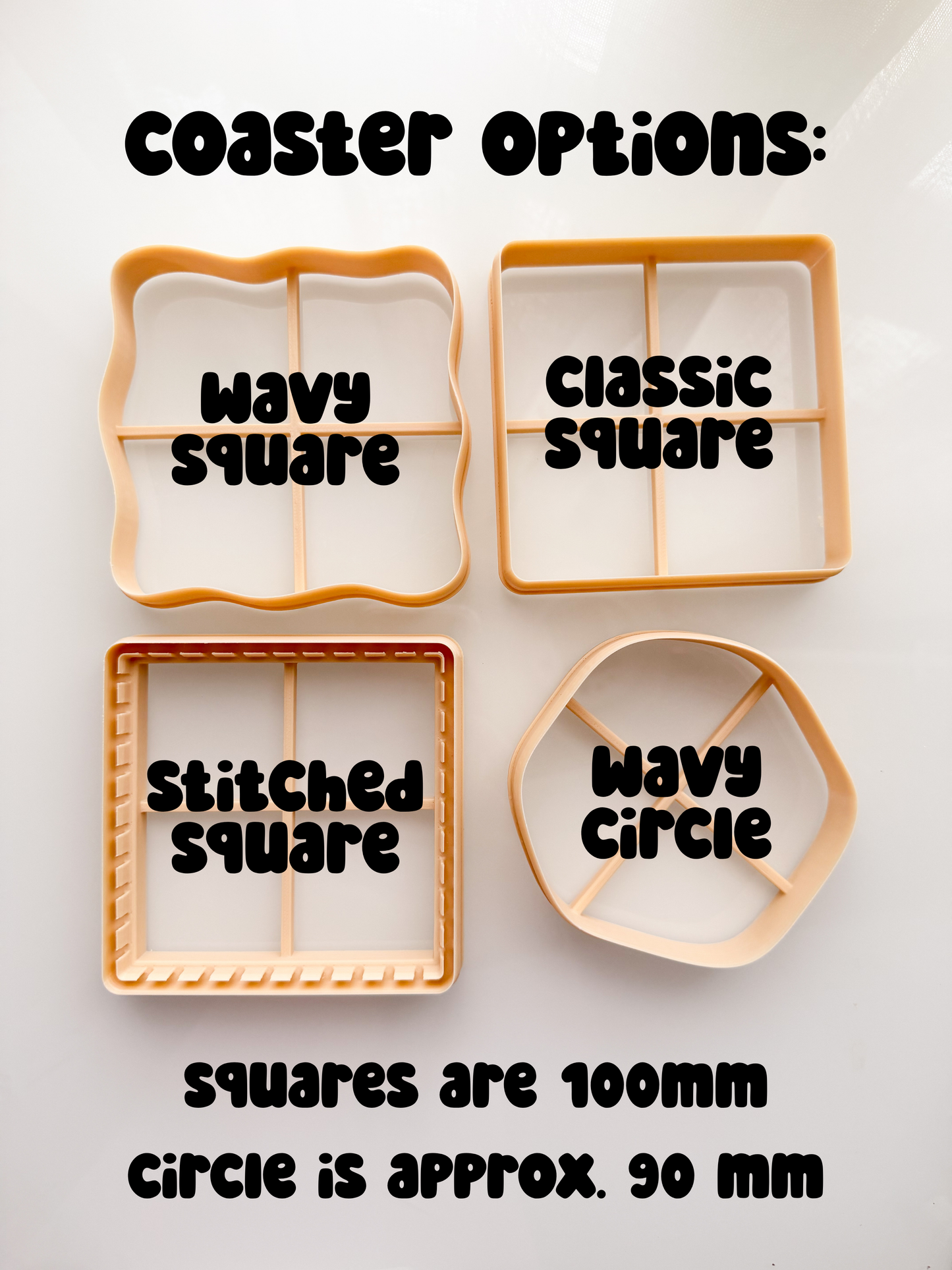 Drink Coaster Clay Cutters