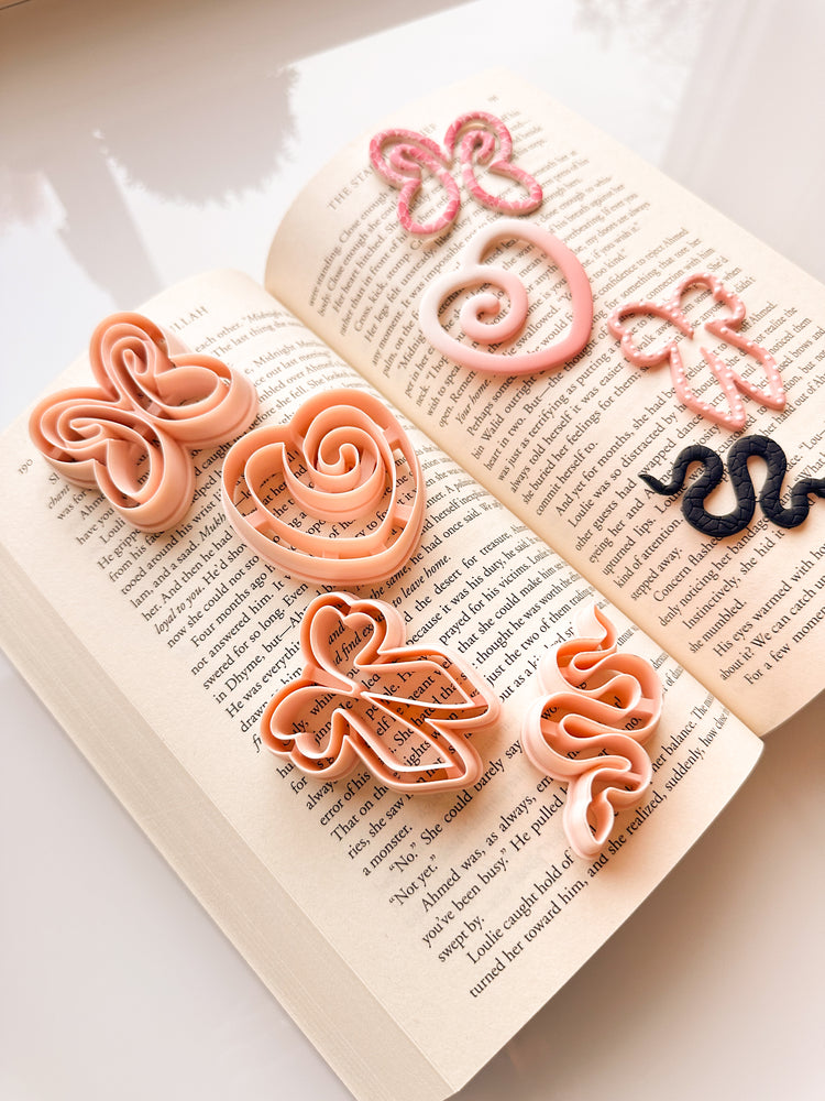 BUNDLE ✨ Shapes Paperclip Bookmark Clay Cutter