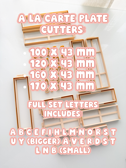 Bookish Road Signs Clay Cutters