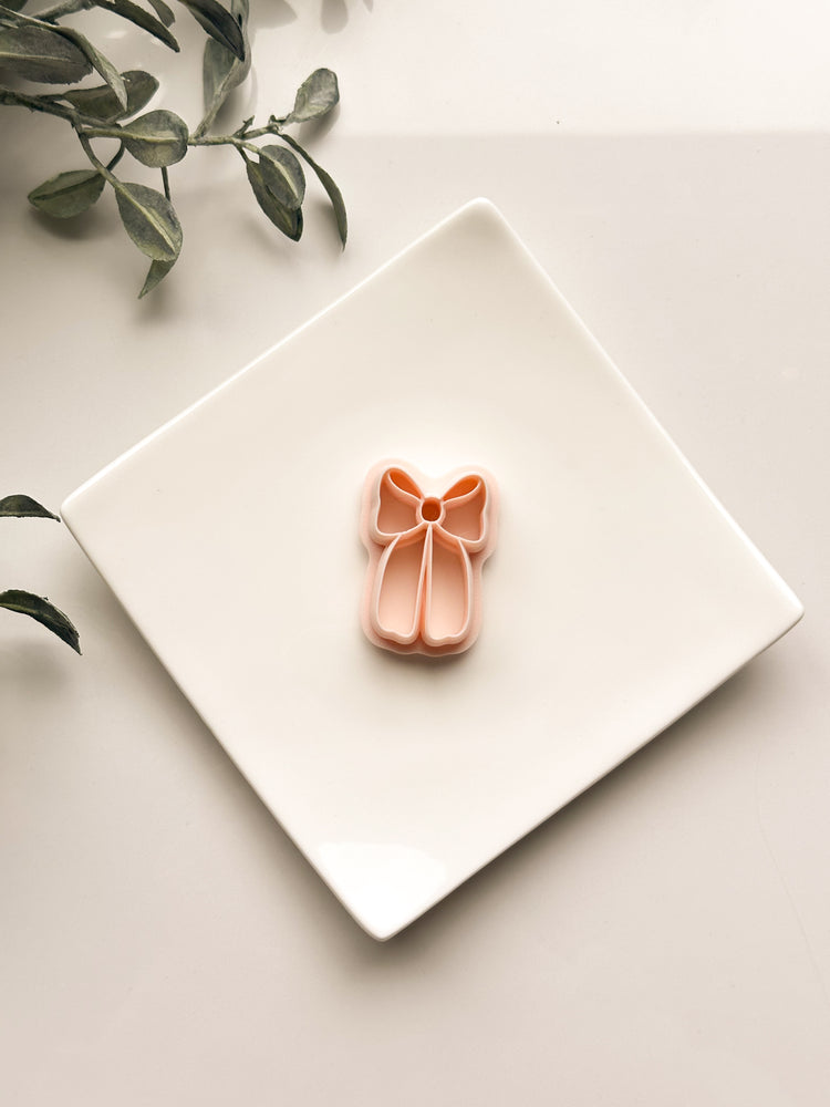 Valentines Bow Clay Cutter