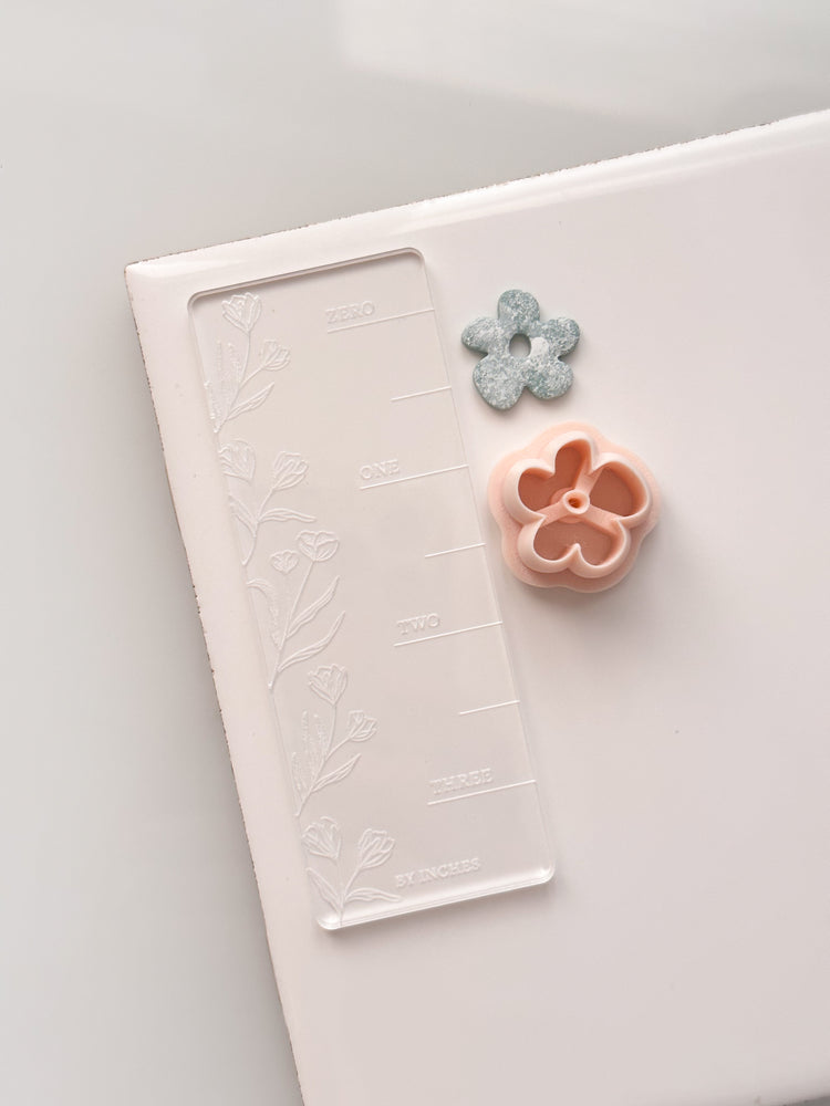 Little Boho Flower Clay Cutter