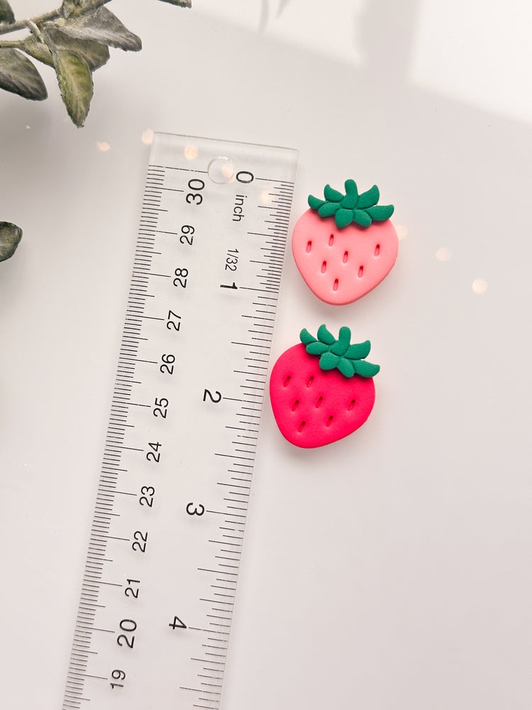 Valentine Strawberry Clay Cutter