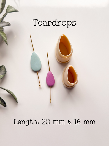 MORE SHAPES Beads With Guide Holes Extra Tall Clay Cutter
