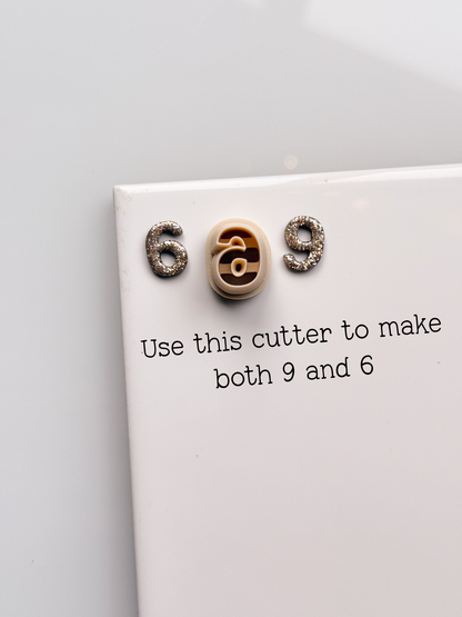 Numbers Set Clay Cutters 0-9
