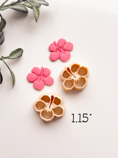 Hibiscus Clay Cutter Set
