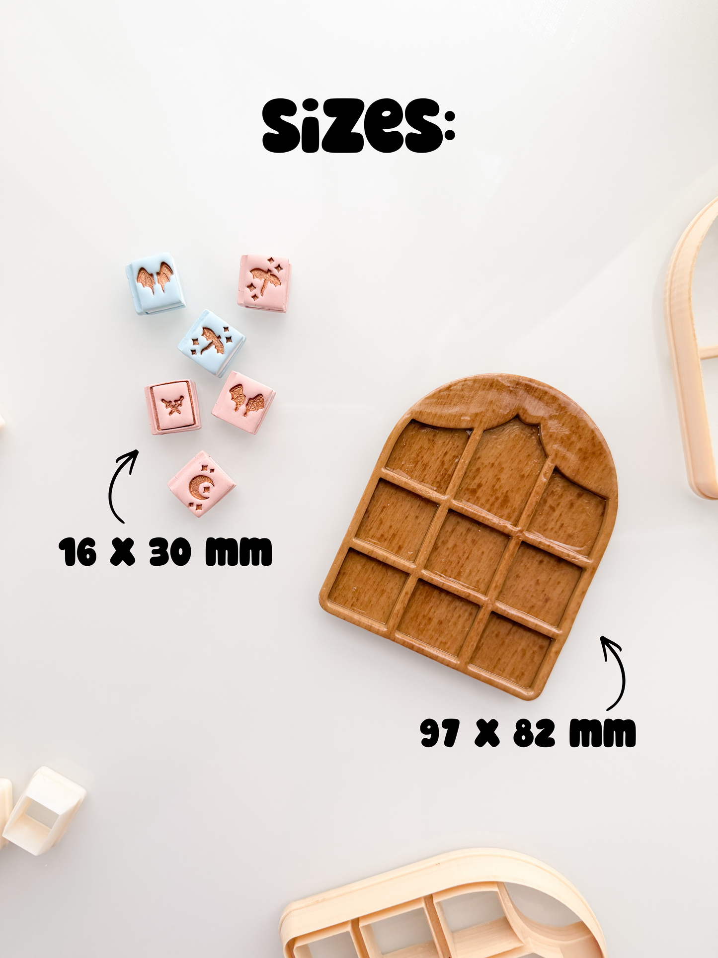 Bookish Tic Tac Toe Clay Cutter Set