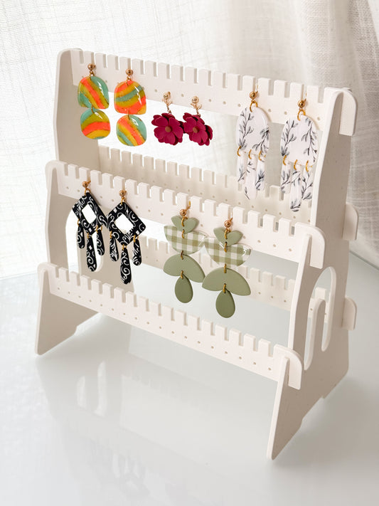 5 Tier Earring Display 3D Printed