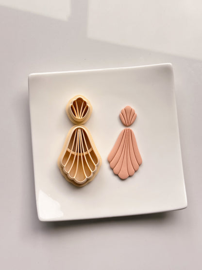 Ensemble de coupe-argile en relief Eva