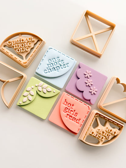 Bookmark Corners 2 Set Clay Cutter