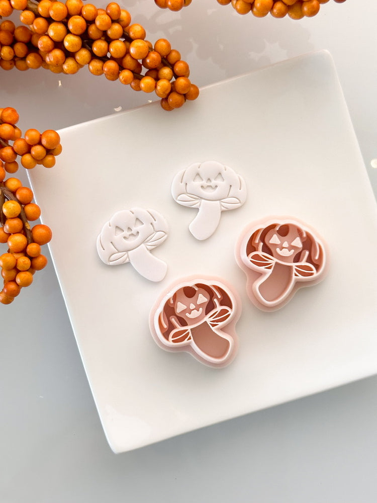 Pumpkin Mushrooms Clay Cutter Set