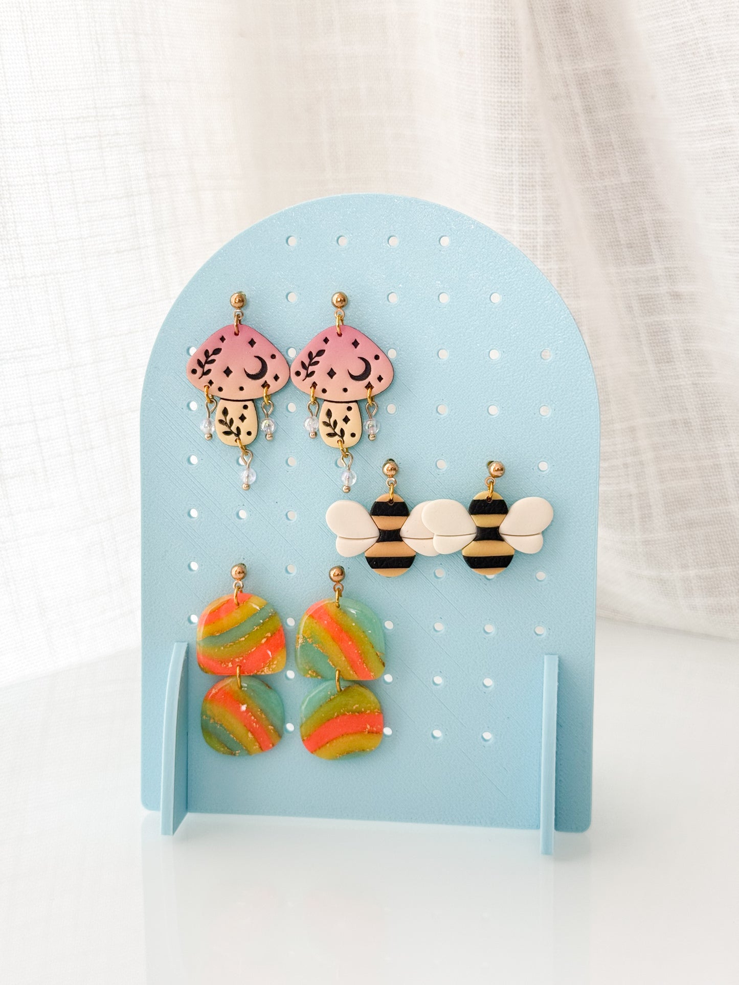 Mini Earring Display 3D Printed