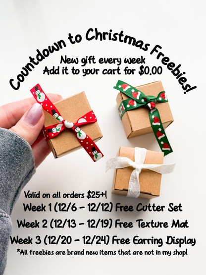 FREE GIFT COUNTDOWN TO CHRISTMAS Orders $25+ - December Items