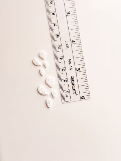 Petals # 3 (Set of 2) Micro Clay Cutter Resin Printed