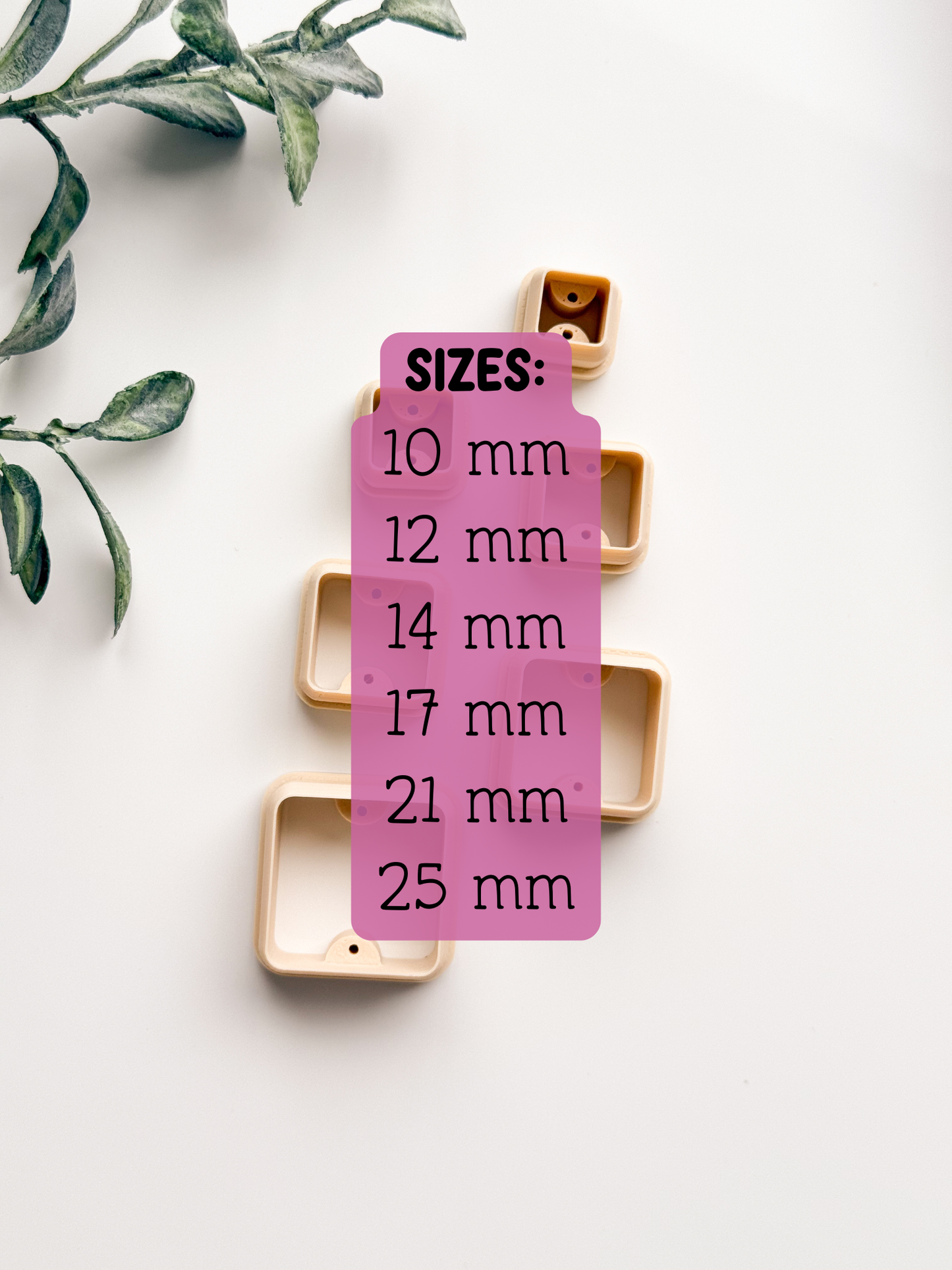 BASICS Squares Set Clay Cutters - Drill Guides