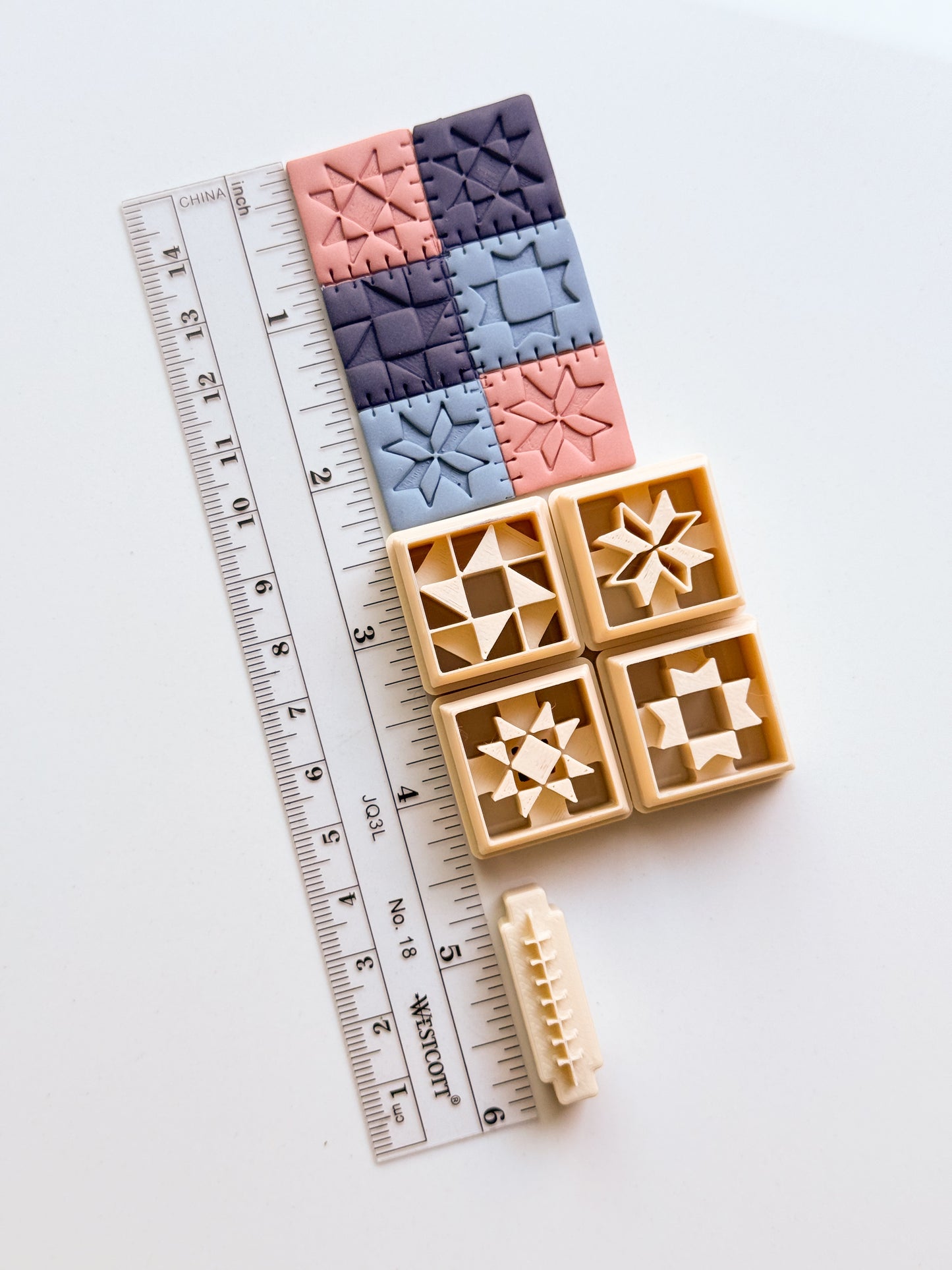 Quilt Builder Large Clay Cutter Set