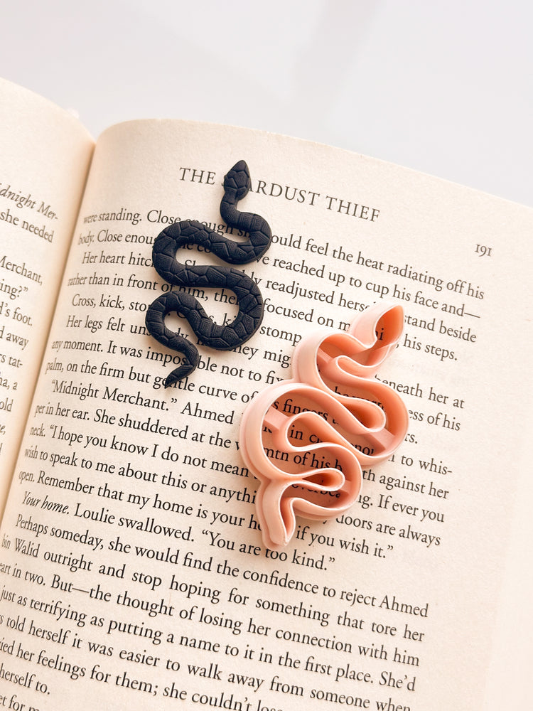 Snake Paperclip Bookmark Clay Cutter