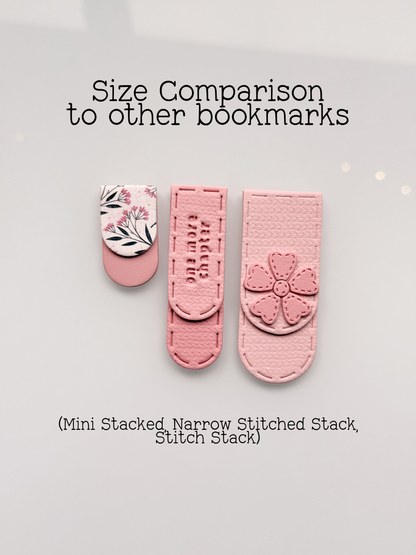 Mini Stacked Bookmark Clay Cutter Set