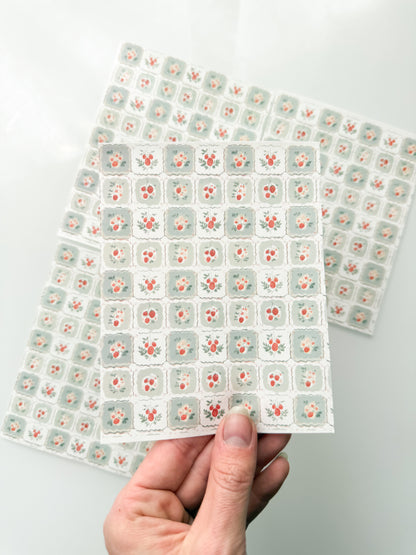 STRAWBERRY SINGLES Transfer Sheet Single Or 4 Pack