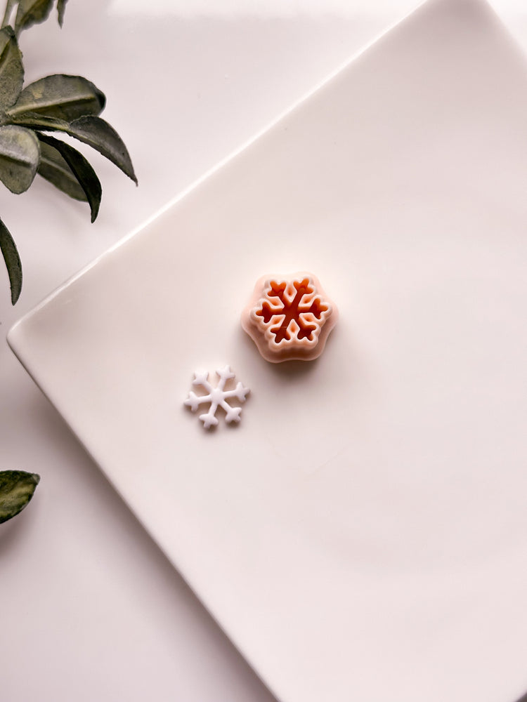 Tiny Snowflake Clay Cutter