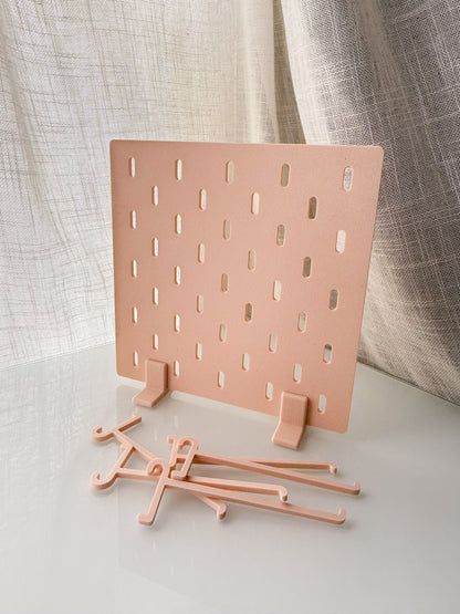 Mini Peg Board Display 3D Printed