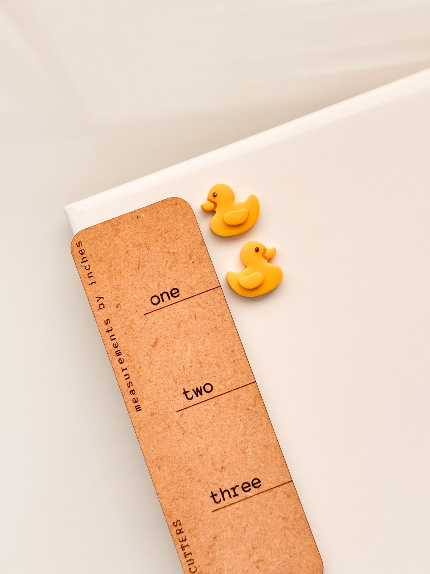 Rubber Ducks Studs Clay Cutter Set