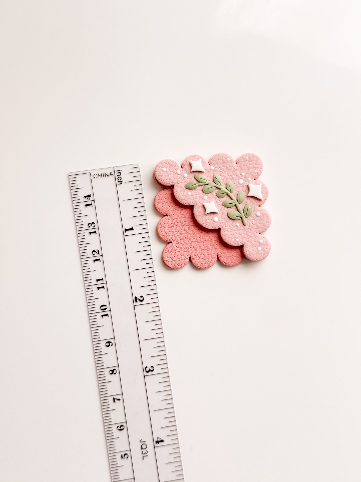 Scalloped Corner Bookmark 2 Clay Cutter