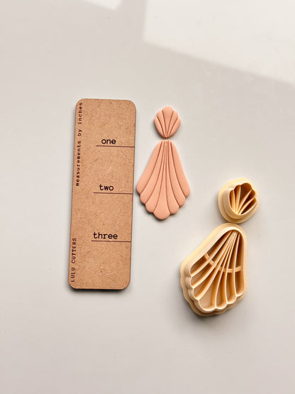 Ensemble de coupe-argile en relief Eva