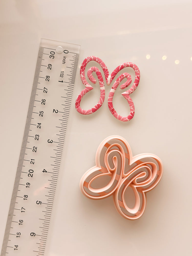 Butterfly Paperclip Bookmark Clay Cutter