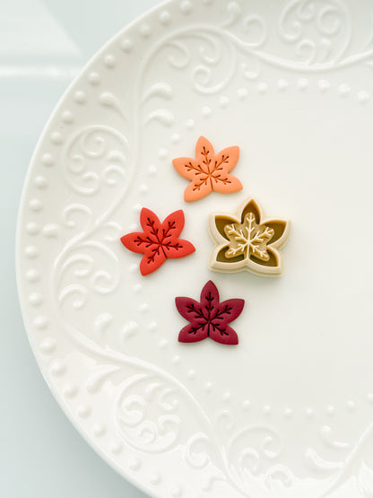 Embossed Maple Leaf Clay Cutter