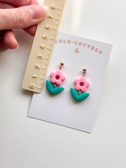 Flower Bead Earrings