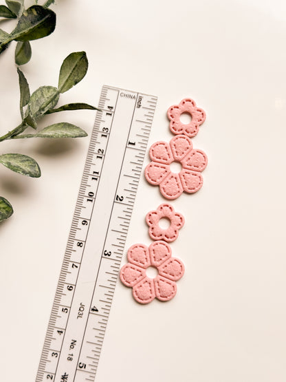 Stitched Flowers Clay Cutter Set