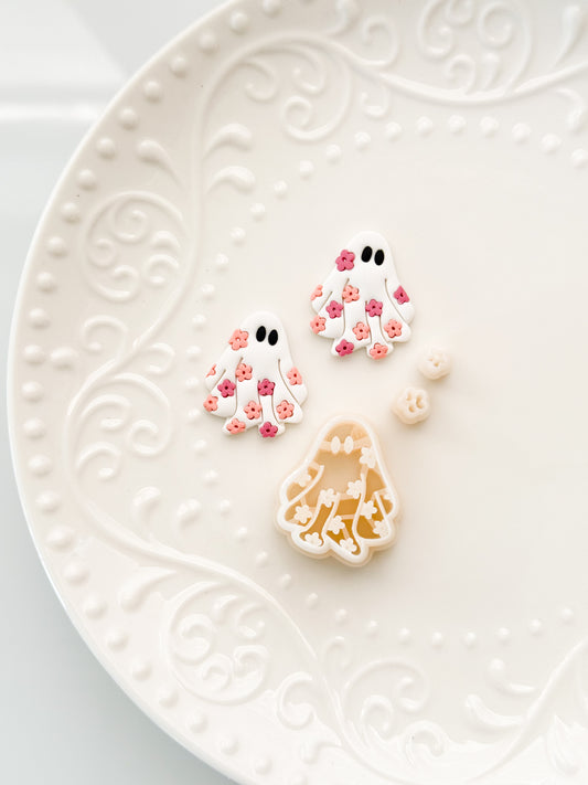 Floral Ghost Clay Cutter Set (R)