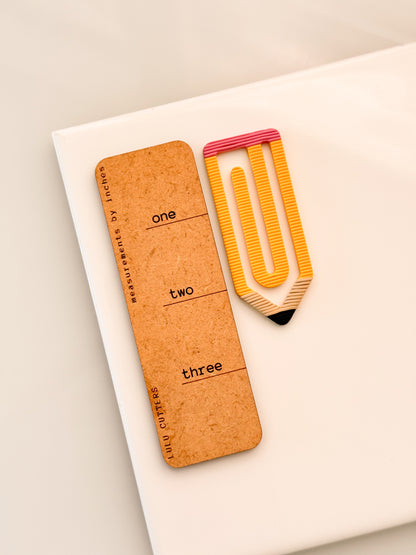 Pencil Paperclip Bookmark Clay Cutter