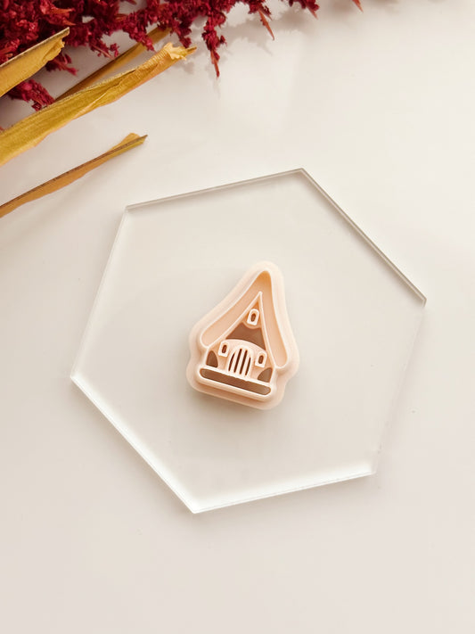 Gingerbread House Clay Cutter