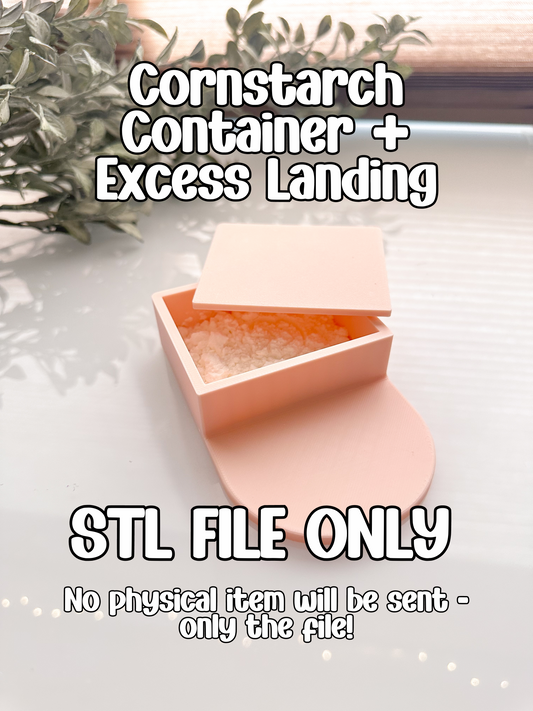 STL FILE - Cornstarch Container