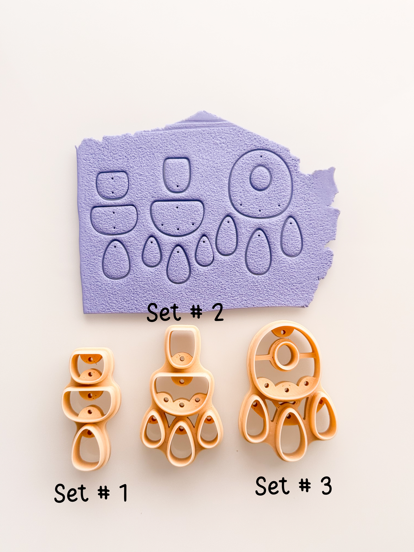 Dangle Sets Drill Guides Clay Cutter All In One